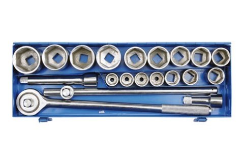 KLUCZE NASADOWE 22-50 ZESTAW 20 SZT.