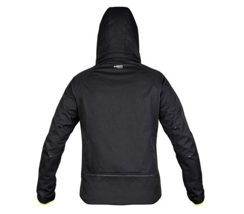 KURTKA MIX&MATCH SOFTSHELL CZARNO-ŻÓŁTA ROZMIAR M