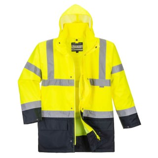 KURTKA OSTRZEGAWCZA OCIEPLANA S766YBR HI-VIS 5W1 5XL