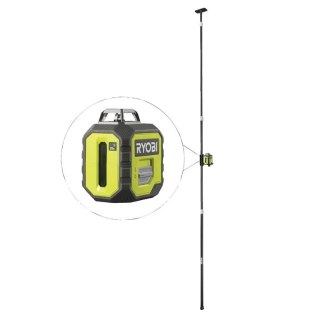 LASER KRZYŻOWY ZIELONA WIĄZKA 360 + TYCZKA RB360GLL-K