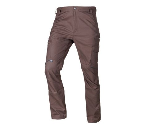 SPODNIE ROBOCZE MIX&MATCH STRETCH BRĄZOWE ROZMIAR XL