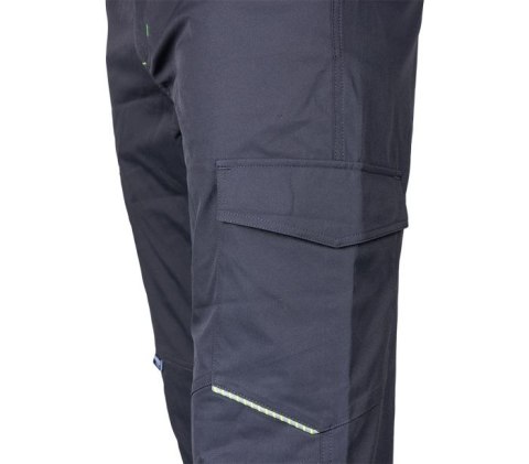 SPODNIE ROBOCZE MIX&MATCH STRETCH SZARE ROZMIAR M