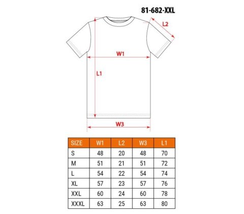 T-SHIRT Z NADRUKIEM MECHANIK ROZMIAR M