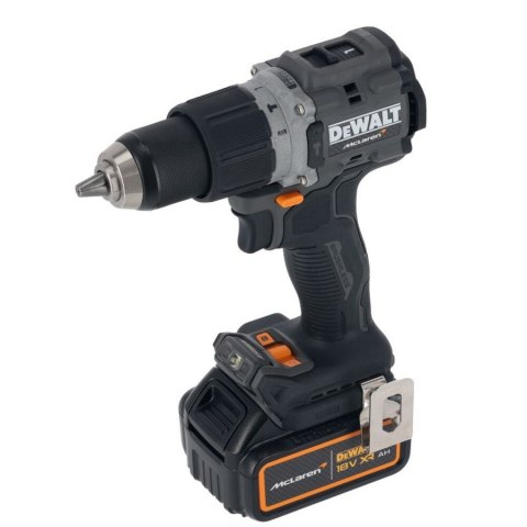 DEWALT McLaren Wiertarko-Wkrętarka Udarowa 18V XR 2x5.0Ah, 90 Nm, Walizka TSTAK + Ładowarka