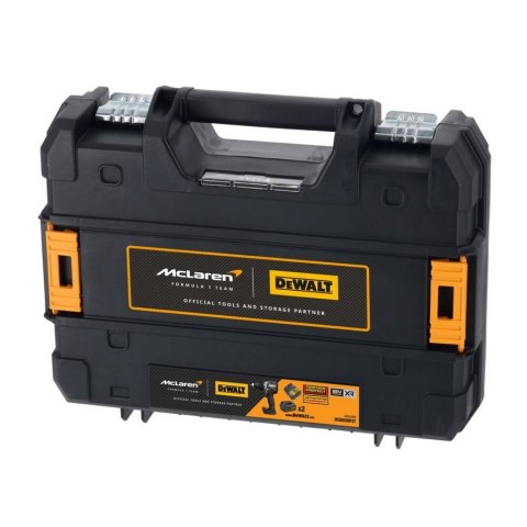 DEWALT McLaren Wiertarko-Wkrętarka Udarowa 18V XR 2x5.0Ah, 90 Nm, Walizka TSTAK + Ładowarka