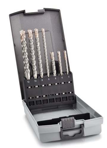 ZESTAW WIERTEŁ SDS-PLUS 7 SZT.