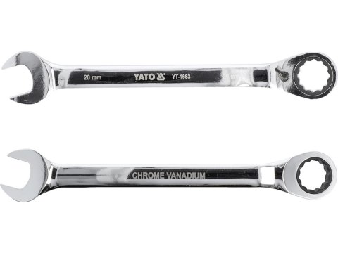 KLUCZ PŁASKO-OCZKOWY Z GRZECHOTKĄ 20MM