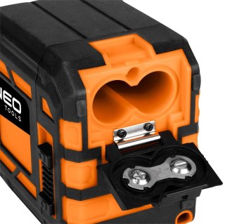 LASER KRZYŻOWY 20M CZERWONY UCHWYT+ETUI