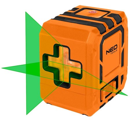 LASER KRZYŻOWY 20M CZERWONY UCHWYT+ETUI