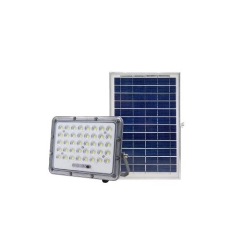 NAŚWIETLACZ LED SOLARNY 40W 6000K 1000LM + PANEL