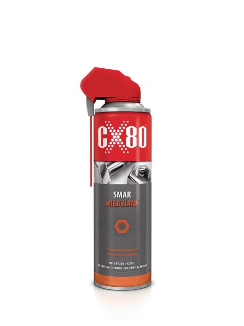 SMAR MIEDZIANY DUO SPRAY 500ML PRZECIWZAPIECZENIOWY