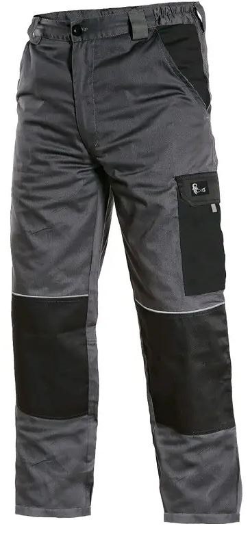 SPODNIE DO PASA CXS CEFEUS, SZARO-CZARNE ROZM.52