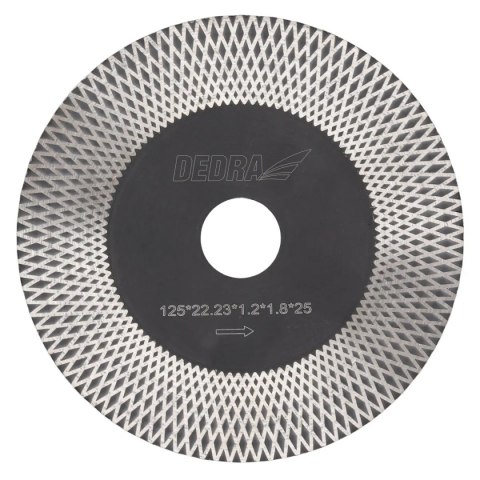 TARCZA DIAMENTOWA 125MM ROMBY