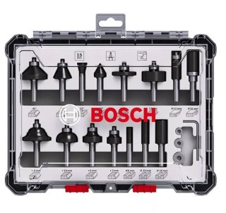 ZESTAW FREZÓW DO DREWNA 15 EL.