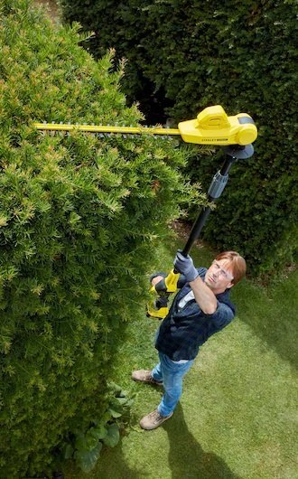 AKUM. NOŻYCE DO ŻYWOPŁOTU NA WYSIĘGNIKU 45CM V20 18V 0*AH