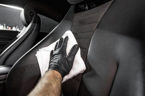 DETAILER MIKROFIBRA LEATHER WHITE 310G/M2 40*40, DO SKÓRY