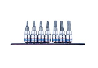 KPL. NASADEK 1/4'' TORX Z OTWOREM,7 SZT T10-740 NA SZYNIE