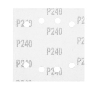 PAPIER ŚCIERNY KWADRAT P240 113*113MM, 8 OTW. 5 SZT.