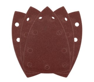 PAPIER ŚCIERNY ŻELAZKO P120 100*147MM, 9 OTW. 5 SZT.