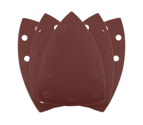 PAPIER ŚCIERNY ŻELAZKO P240 100*147MM,. 9 OTW. 5 SZT.