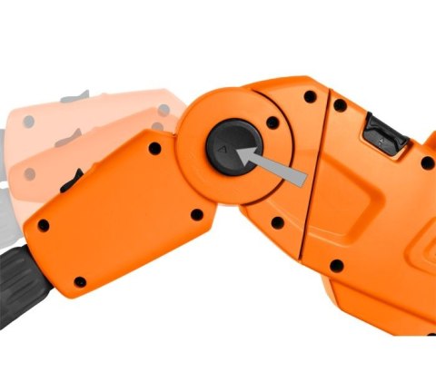 PILARKA ŁAŃCUCHOWA + NOŻYCE DO ŻYWOPŁOTU 2W1 Z WYSIĘGNIKIEM