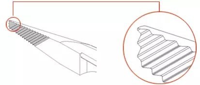 SZCZYPCE PÓŁOKRĄGŁE 160MM INDUSTRIAL 1000V, OSTRZE PROSTE