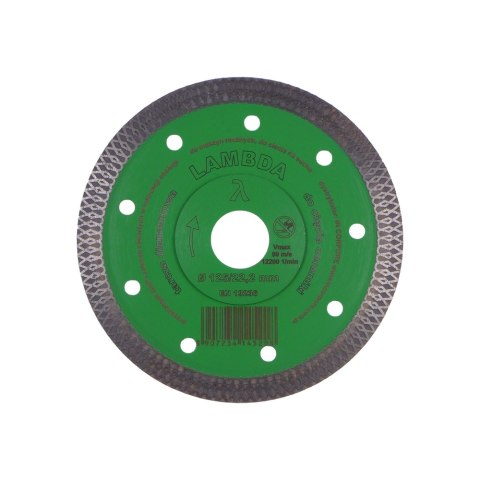TARCZA DIAMENTOWA DO CERAMIKI LAMBDA 125MM