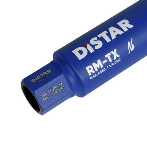 WIERTŁO DIAMENTOWE, KORONOWE RM-TX 62*450, 1 1/4' UNC