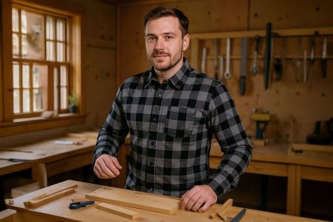 KOSZULA FLANELOWA SZARA ROZMIAR M