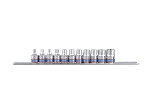 KPL.NASADEK GWIAZDKOWYCH 3/8'' 11 CZĘŚCI KRÓTKIE E4-E14