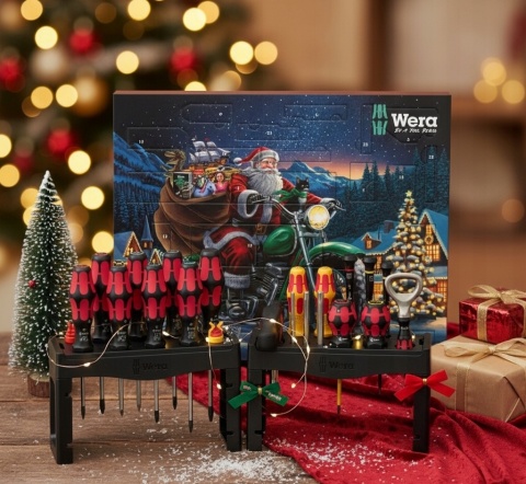 Kalendarz adwentowy 2025 z narzędziami Wera dla Majsterkowicza 28 części