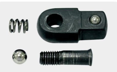 POKRĘTŁO ŁAMANE 1/2'' 375MM UCHWYT MOLETOWANY