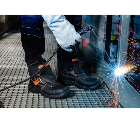 TRZEWIKI SPAWALNICZE S1P SRC SKÓRZANE, ROZMIAR 45