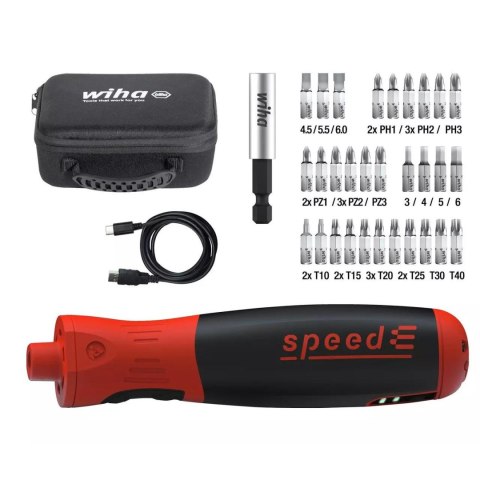 WKRĘTAK 3.7V SPEED-E POCKET DRIVE+BITY OPK. ŚWIĄTECZNE